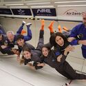 Estudiante extremea Emma Reig experimenta la microgravedad junto a astronautas de la ESA