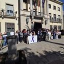 En Badajoz minuto de silencio por las vctimas de violencia de gnero En Badajoz minuto de silencio por las vctimas de violencia de gnero