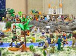 Un beln de casi 3000 figuras de Playmobil se puede visitar en Mrida 