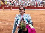 Morante de la Puebla torear en la Feria de San Juan de Badajoz 2026