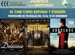 Hasta 19 diciembre Filmoteca de Extremadura llevar 13 proyecciones a 9 hospitales
