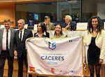 Cceres recibe en Bruselas el ttulo de Ciudad Europea del Deporte en 2026