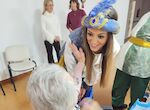 Proyecto Navidad Solidaria del OAR lleva a los Reyes Magos a la residencia en Barcarrota