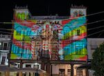 Fachada del Palacio de la China de Mrida ser iluminada con proyecciones de videomapping