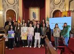 Ayuntamiento de Badajoz entrega los premios de los concursos contra la violencia de gnero