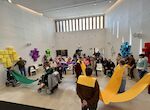 Jornada solidaria y de inclusin con personas con discapacidad en Museo Helga de Alvear