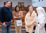 El alcalde de Mrida realiza la tradicional visita al Hogar de Mayores Santa Teresa Jornet
