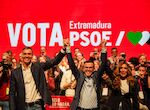 Gallardo llama a recuperar la voz y la dignidad de Extremadura y voto para nueva etapa