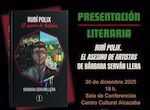 Brbara Servn presentar su novela negra Rub Polix El Asesino de Artistas en Mrida