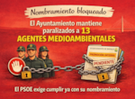 PSOEBadajoz afea que Ayuntamiento bloquea nombramiento de 13 agentes medioambientales