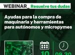 Webinar informativo de la Junta sobre ayudas para la modernizacin empresarial