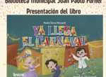 Noelia Torres Moscatel presentar en Mrida su libro Ya llega el Carnaval