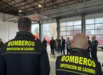 Morales acompaa a bomberos del Sepei de la Diputacin en actos celebracin por su patrn