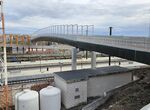 Inaugurada la pasarela ciclopeatonal sobre las vas de la estacin de tren de Mrida 