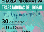 Charla informativa de CCOO en Zafra sobre los derechos de las trabajadoras del hogar