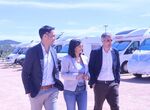 Inaugurado el nuevo prking de autocaravanas de Valverde de Legans