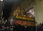 La Oracin en el huerto y M Stma de los Dolores procesionan en el Lunes Santo pacense