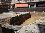 Obras Avda de Huelva Badajoz permiten hallar 6 enterramientos posible cementerio musulmn