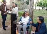 Instituto de Talavera la Real instala fuente accesible de doble vaso como acto pedagogico