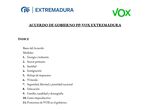 PP y Vox acuerdan el rechazo al reparto de inmigrantes ilegales y blindar Almaraz