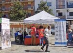 Una veintena de entidades de la provincia participan en un mercadillo solidario en Coria 
