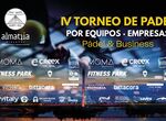 El IV Torneo de Pdel Entre Empresas patrocinado por la Creex arranca este viernes