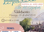 Valdefuentes celebra un concurso de pintura al aire libre y un mercado de trueque