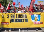 CCOO se concentra en Mrida contra situacin de los profesionales 1er ciclo de Infantil