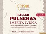 Programa Crisol ofrece taller gratuito de pulseras romanas en el Templo de Diana de Mrida