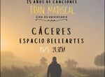 Belleartes Cceres organiza la presentacin de una novela y un concierto de Fran Mariscal