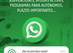 Junta crea canal de WhatsApp para informar a pymes y autnomos sobre ayudas e iniciativas 