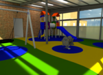 El Hospital de San Pedro de Alcntara de Cceres incorporar un parque infantil 