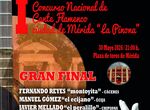 El I Concurso Nacional de Cante Flamenco Ciudad de Mrida se celebrar este sbado