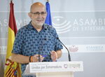 Unidas por Extremadura califica los PGEX 2026 de la Junta como mera propaganda