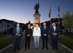 Guardiola reivindica en Medelln a Extremadura como corazn del mestizaje