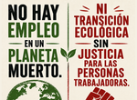 CCOO pide una transicin ecolgica justa que proteja empleo y salud de los trabajadores