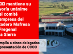 CCOO mantiene su mayora unnime en el comit de empresa del matadero Mafresa de Fregenal 