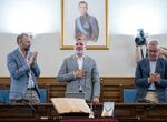 Pizarro se despide del Ayuntamiento de Plasencia y confa haber sido el alcalde de todos