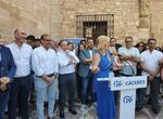 Mateos cree que Elena Manzano tiene un amplio conocimiento del PP de la provincia 