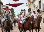 Coria arranca sus Fiestas de San Juan con la tradicional Quema del Capazo