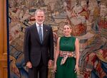 El Rey recibe en Zarzuela a Guardiola tras su reeleccin como presidenta de Extremadura