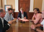 Ayuntamiento Badajoz firma programa ejecucin unidad actuacin de zona de La Banasta