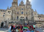 60 alumnos del Colegio Diocesano de Cceres en Camino de Santiago para despedir el curso