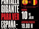 Los cacereos podrn seguir el EspaaBlgica desde una pantalla gigante en plaza de toros