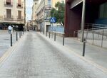 Entorno del paseo de San Francisco de Badajoz concluye su proceso renovacin 