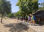 Participantes de campamentos de verano del IJEX visitan el Parque Nacional de Monfrage