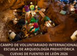  Campo Voluntariado Juvenil Escuela Arqueologa Prehistrica en Cuevas de Fuentes de Len