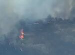 Incendio de Casas de Milln ya estabilizado se qued a 115kms del Parque de Monfrage