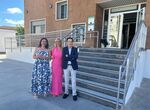 Consejera de Hacienda termina obras accesibilidad de edificio Servicios Fiscales Badajoz