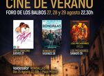 El cine de verano llega al Foro de los Balbos y a dos pedanas de Cceres 